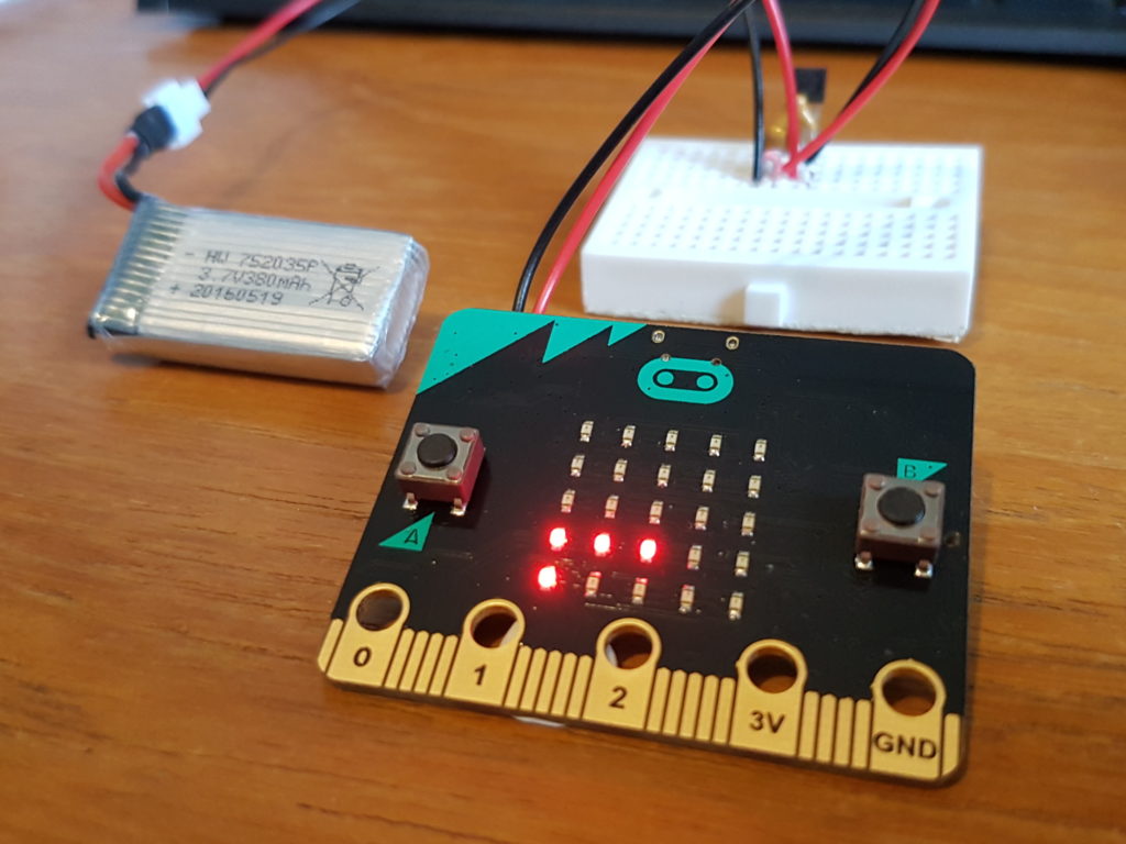 Micro:bit LiPo Battery Setup