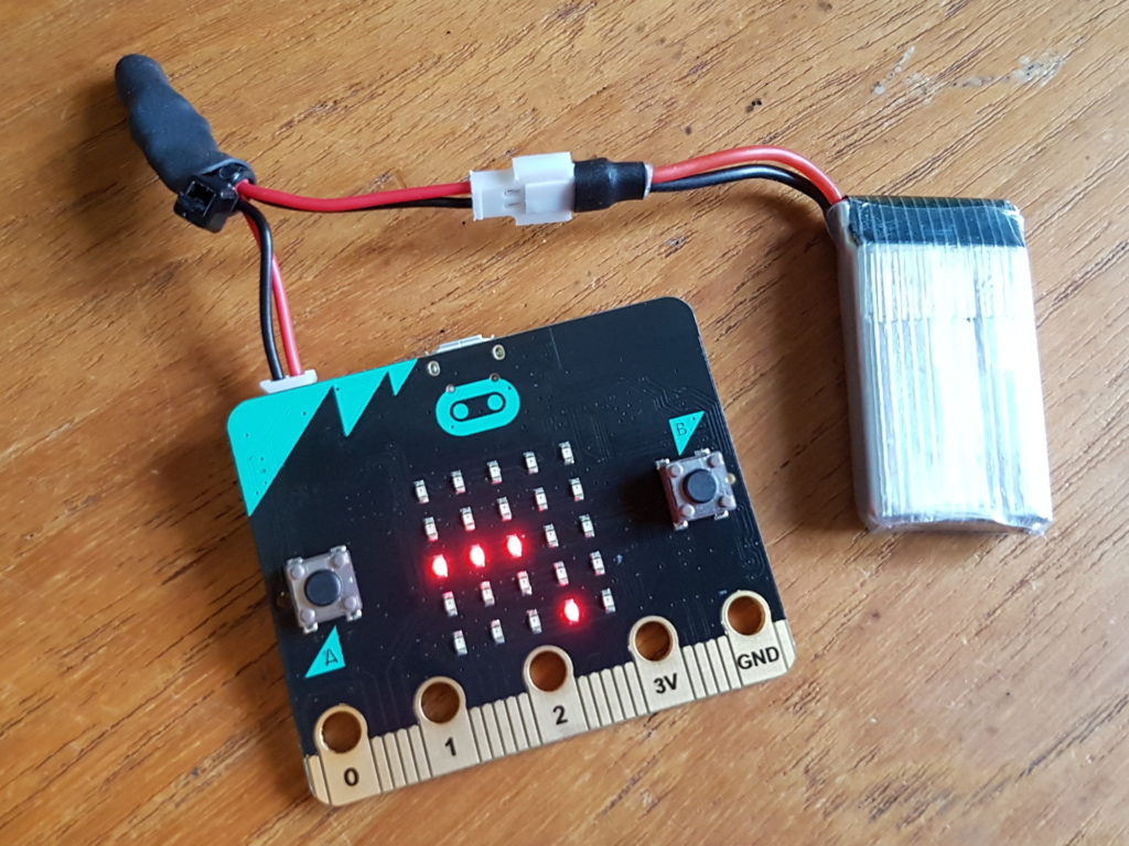 Micro:bit LiPo Battery Setup