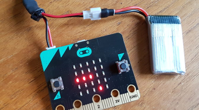 Powering a Micro:bit from a 3.7V LiPo Battery